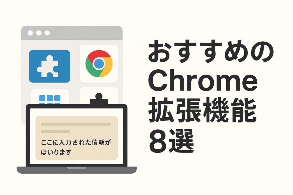 おすすめのChrome拡張機能8選