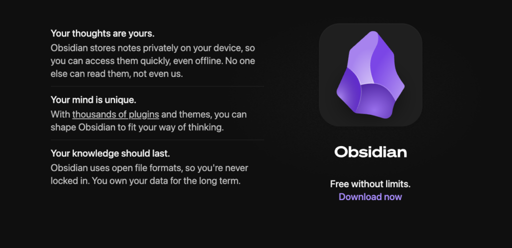 Obsidianの画像